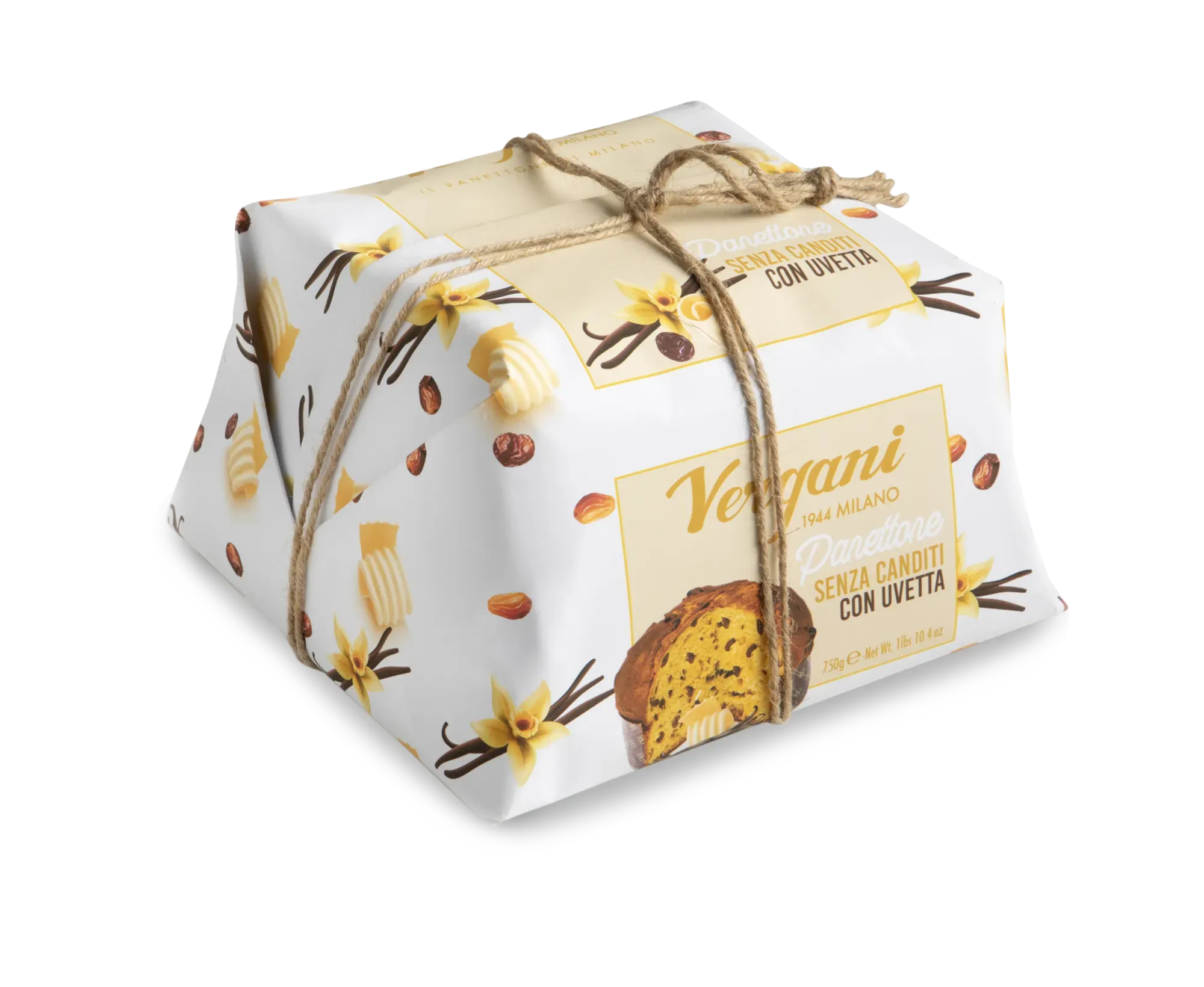 Panettone senza canditi con uvetta d105a43c